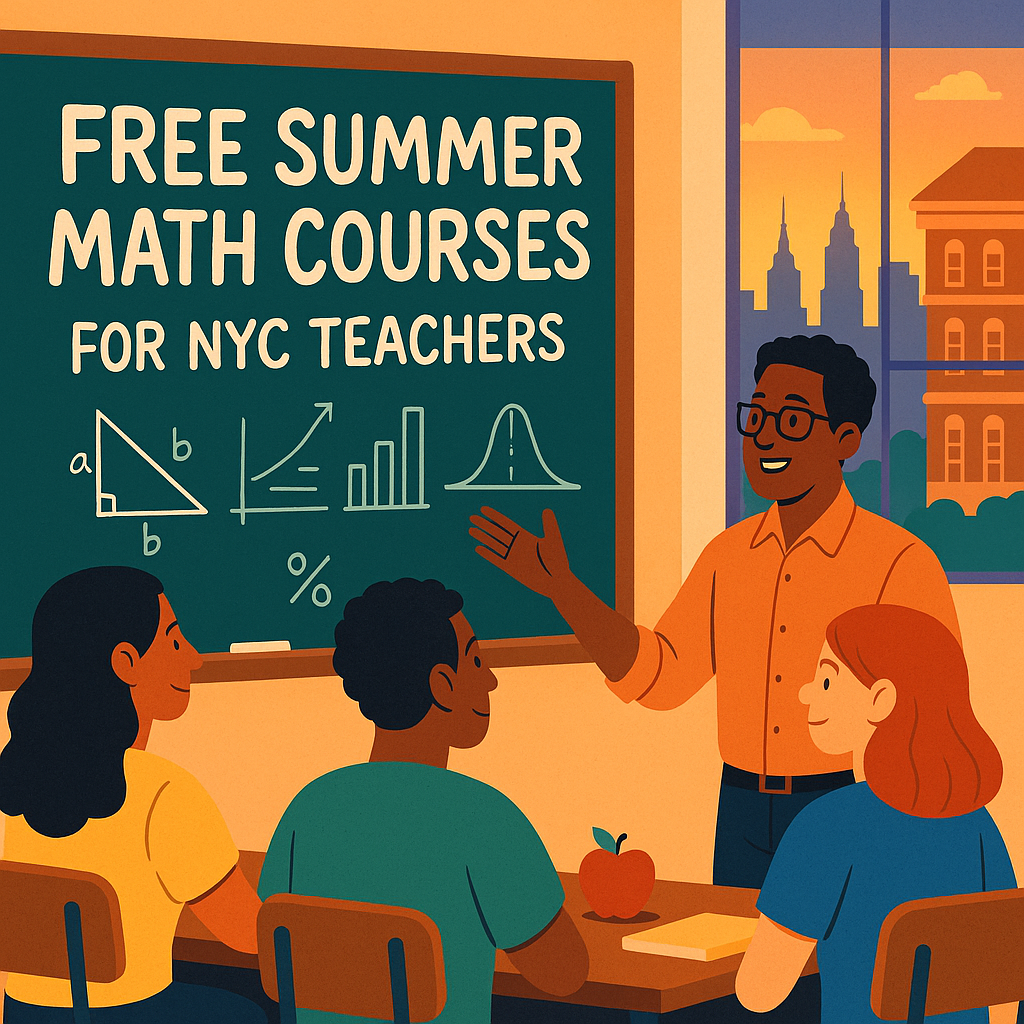 Teachers Can Go to Math School This Summer (For Free!)