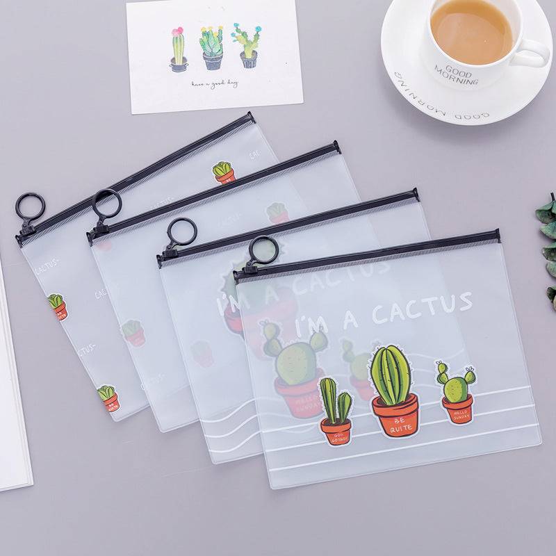 Cactus pencil case