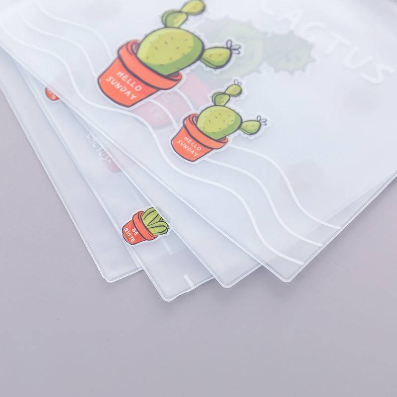 Cactus pencil case