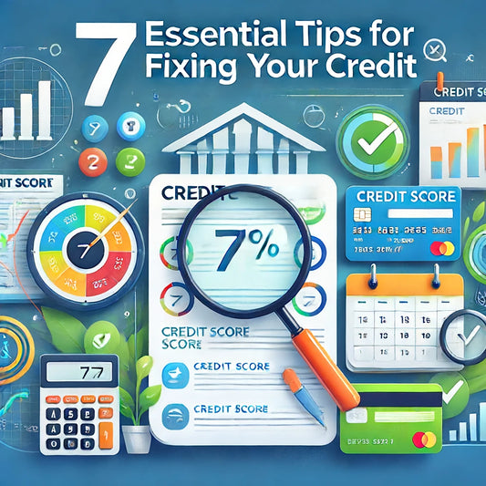 7 Essential Tips for Fixing Your Credit