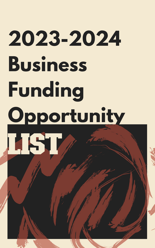 2023-2024 Business Funding Opportunity List