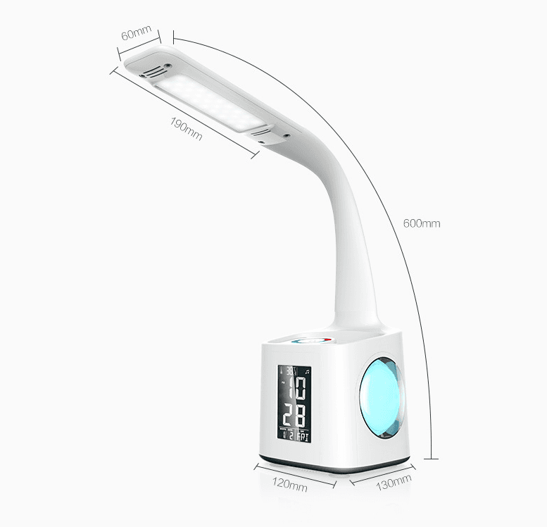 Study LED Desk Lamp USB Charging Port