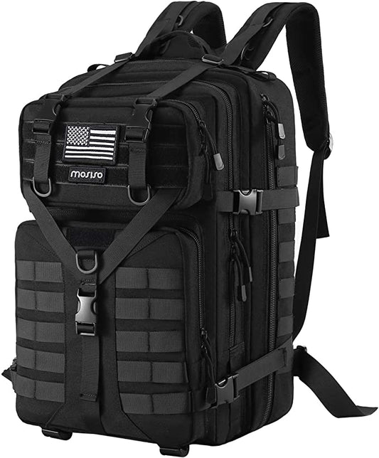 50L Tactical Backpack, Large Men 3 Day Assault Rucksack Military Daypack