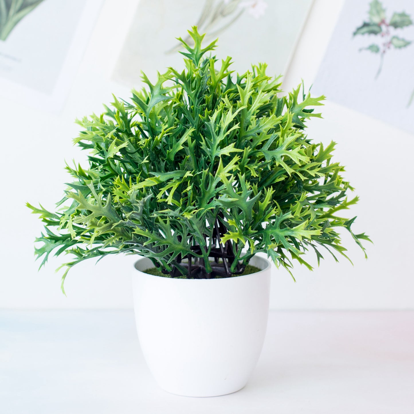 Small Tree Simulation Fake Plant Pot (BEST for Desk/Classroom Decoration)