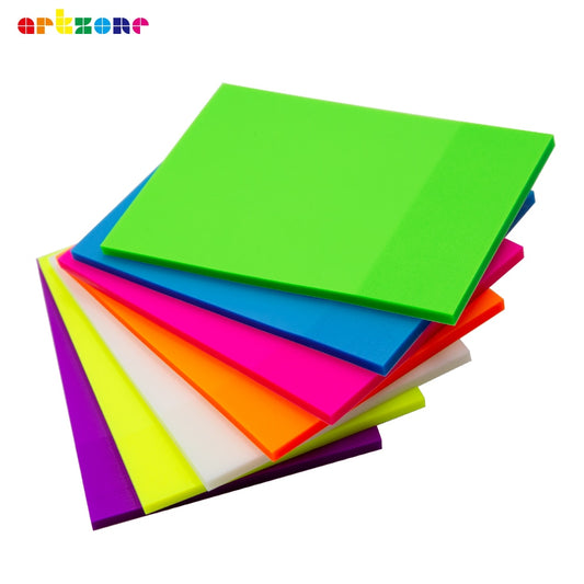 Transparent Sticky Notes 50 Sheets Waterproof See-Through Stickers