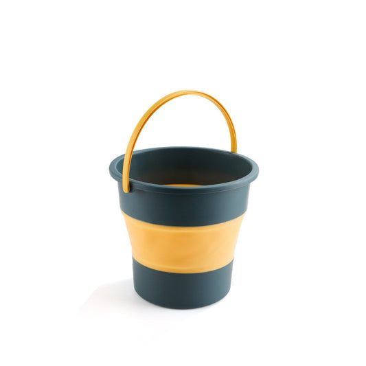 Portable and Durable Silicone Folding Bucket - Perfect for Outdoor Adventures"