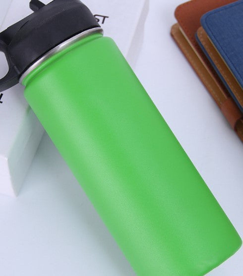 Stainless Steel Wide-mouth Outdoor Sports Vacuum Flask